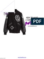 How To Make A Letterman-Varisty-Bomber Jacket Pattern