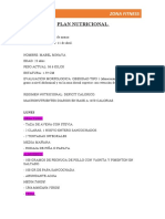 Plan Nutricional Deficit Calorico - Mabel Minaya