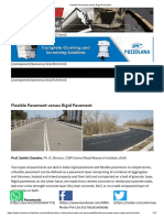 Flexible Pavement Versus Rigid Pavement