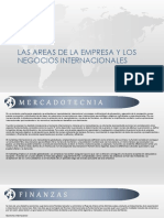 Las Areas de La Empresa y Los Negocios Internacionales