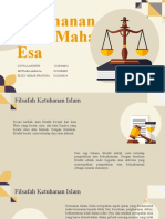 Kel 1 PPT Ketuhanan Yang Maha Esa