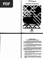 CUADERNOS INFORMATIVOS SIDOR 1 AL 18 Estructuras Metalicas