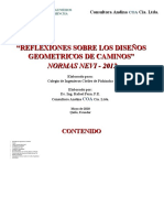 DR. ING. RAFAEL PEZO Reflexiones Sobre Los Diseños Geometricos 1