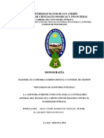 La Auditoria Forense Como Guía para La Contraloría