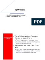 Timer Programming: The 8051 Microcontroller and Embedded Systems: Using Assembly and C