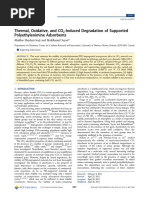 Thermal, Oxidative, and CO - Induced Degradation of Supported Polyethylenimine Adsorbents