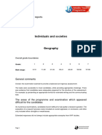 Indvl and Soc Subject Report 2019