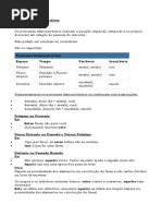 Pronomes Demonstrativos