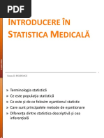 Introducere in Statistica Medicala