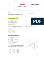 Vectors: Two-Dimensional Vector