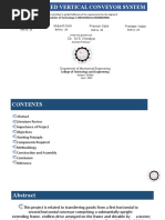 Simplified Vertical Conveyor System: Jitendra Singh Mukesh Soni Praveen Saini Preetam Yadav