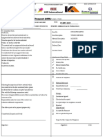 Material Inspection Request (MIR) : Fr-QC-17-00