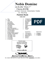 Non Nobis Domine: Patrick Doyle