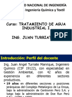 Clase 1 Introducción - Trat Agua Industrial I