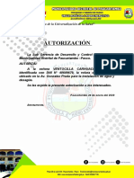 Autorizacion Municipal