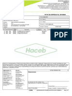 NOTA DE ENTREGA No. 80148648: (Día/Mes/Año)