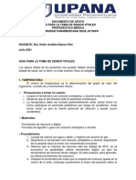 Documento de Apoyo Guia para Toma de Signos Vitales