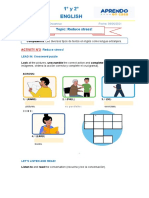 Ficha de Aprendizaje Inglés Vi Ciclo 09-06