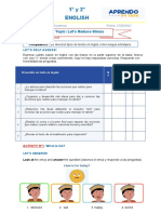 Ficha de Aprendizaje Inglés Vi Ciclo 27-05