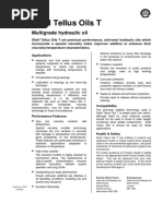 Shell Tellus Oils T: Multigrade Hydraulic Oil