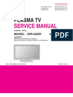 Plasma TV: Service Manual