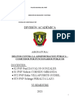 Silabus Desarrollado (Detlios Contra La Administración Publica)