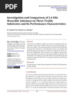 Investigation and Comparison of 24 GHZ Wearable An