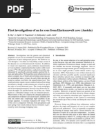 First Investigations of An Ice Core From Eisriesenwelt Cave (Austria)