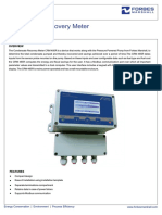 Condensate Recovery Meter CRM 485R: Energy Conservation - Environment - Process Efficiency