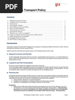 GIZ Ethiopia Transport Policy v5 04072018, Annex 3