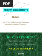 Project Management 2: Chu Eu Ho