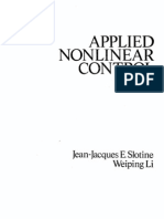 Applied Nonlinear Control