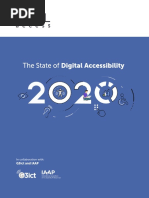 2020 State of Digital Accessibility Report Level Access