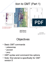 GMT Tutorial 1