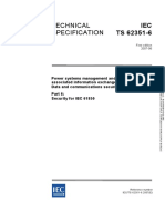 Technical Specification: IEC TS 62351-6