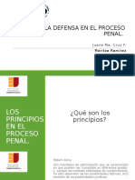 Los Principios en El Proceso Penal - Etapa Inicial y Garantias Procesales