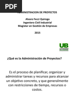 Modulo VI Administración de Proyectos