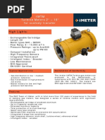 Imtm Turbine Meters 2" - 16" For Custody Transfer: High Lights