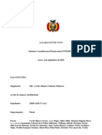 Aclaración de Voto Sentencia Constitucional 778-2019 s2