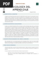 Psicologia Del Aprendizaje