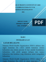 Midwifery Care of Project (Continuity of Care) : Asuhan Kebidanan Pada Ny."S" Di Puskesmas Molingkapoto 2021