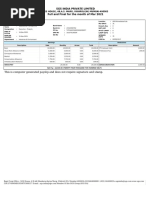 Sgs India Private Limited Full and Final For The Month of Mar 2021