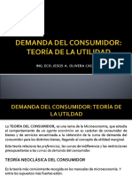 03a Demanda Del Consumidor. Teoría de La Utilidad Tacna, 24 06 2021