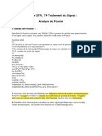 TP2 Analyse de Fourier