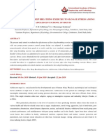 22-01-2020-1579699576-8-Ijhss-2. Ijhss - Efficacy of Slow Deep Breathing Exercise To Manage Stress Among Adolescent School Students