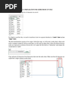 Data Preparation For Gephi From CSV File