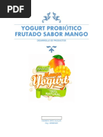 Proyecto - Yogurt Probiótico (Sabor Mango)