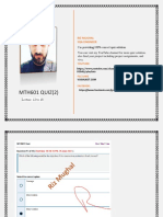 MTH601 Quiz 2 Spring 2021 by Riz Mughal