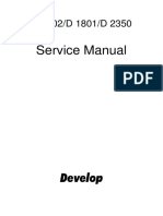 Service Manual Develop 1502 - D 1801 - D 2350 - Minolta EP1054