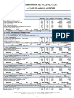 Analisis Unitarios Decreto 0572 - 2021